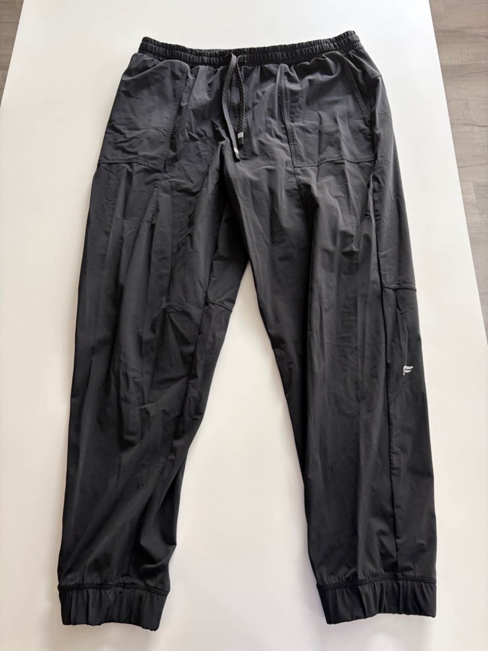 Fabletics Women’s Black ‘The One Jogger’ Elastic Waist Jogger Pants Size Large - Picture 3 of 5